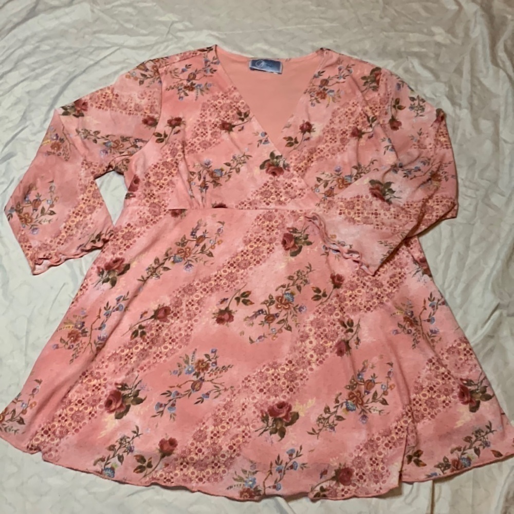 Floral Maternity Shirt